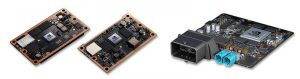  Nvidia-Hardware wie der TX1 (links), TX2 (Mitte) und Drive PX 2 (rechts) sind dank ihrer parallelen Rechnerarchitektur ideal, um Deep Learning Prozesse zu beschleunigen. (Bild: Flir Integrated Imaging Solutions, Inc.)