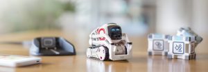 Anki´s Cozmo robot is a cute little social, interactive robot toy. To achieve meaningful social interactivity, it requires computer vision capabilities such as face recognition. (Figure: Anki Inc.)
