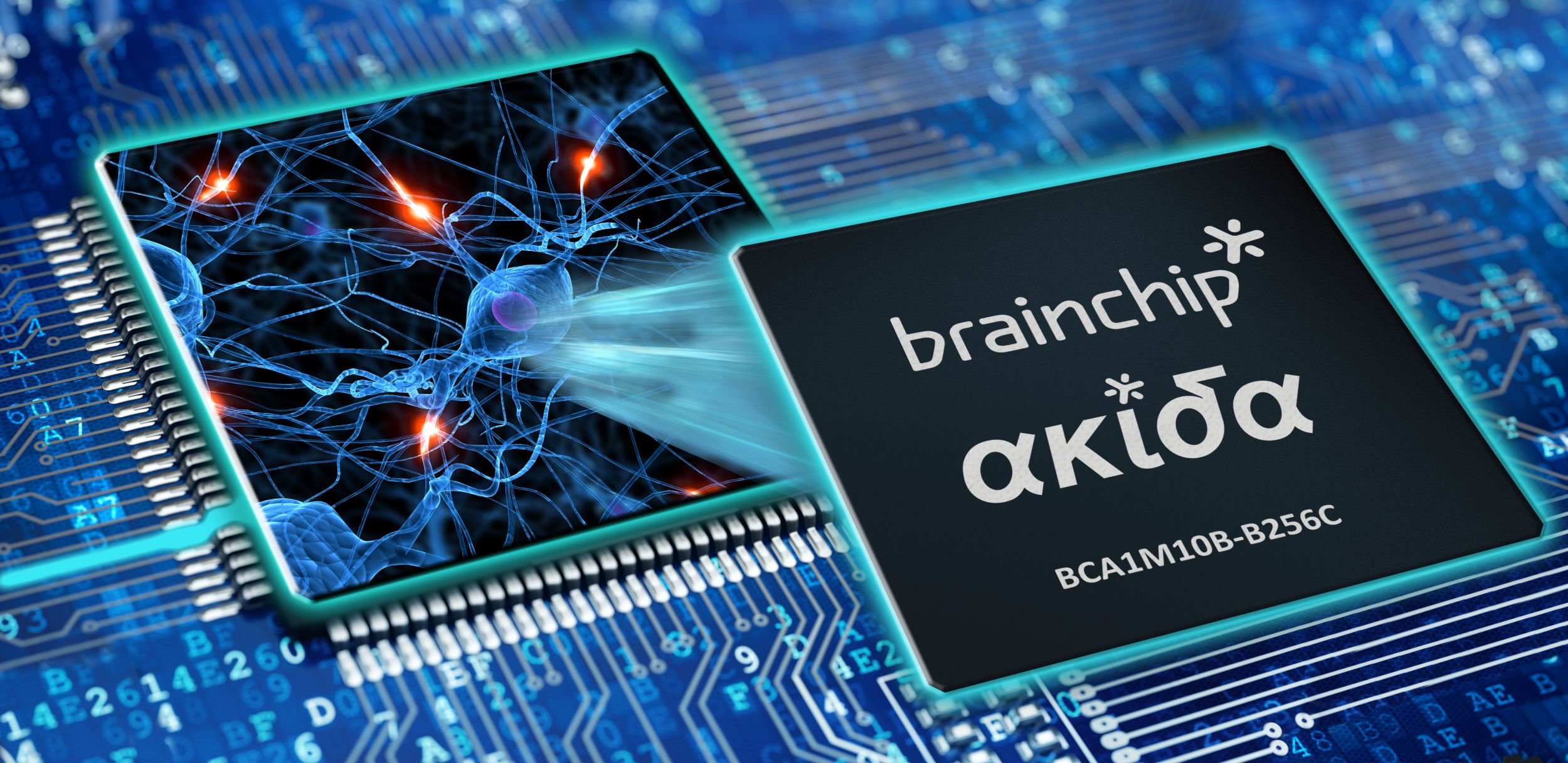 Jeder Akida NSoC weist 1,2Mio. Neuronen und 10Mrd. Synapsen auf, was eine 100-mal bessere Effizienz mit sich bringt, als bei neuromorphen Testchips von Intel und IBM. Der NSoC wurde für den Einsatz als eigenständiger Embedded-Beschleuniger oder Co-Prozessor entwickelt. (Bild: BrainChip Holdings Ltd.)