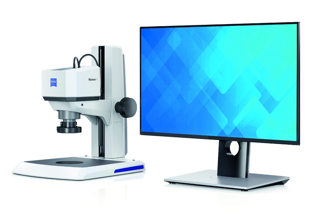 Das Digitalmikroskop Zeiss Visioner 1 mit MALS-Technologie ermöglicht eine optische All-in-Fokus-Inspektion in Echtzeit. (Bild: Carl Zeiss Industrielle Messtechnik)